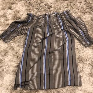 Off shoulder mini dress